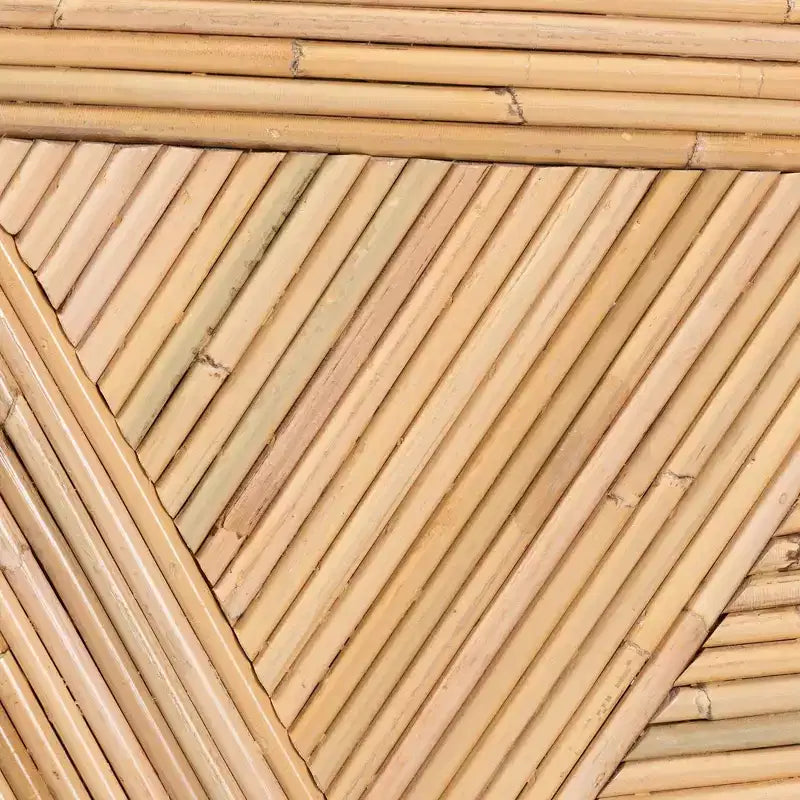 Tavolino da caffè Bali & Pari Milagra in Rattan Naturale: Bohemien, Nessun Montaggio, Realizzato in Indonesia