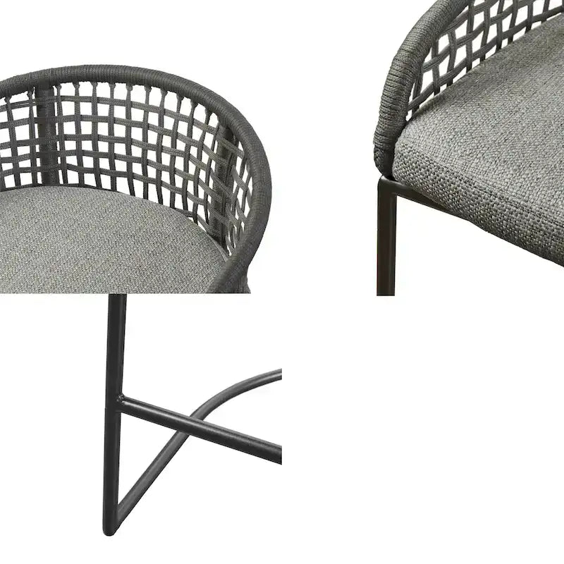 Madison Park Carmel geweven barkruk 25