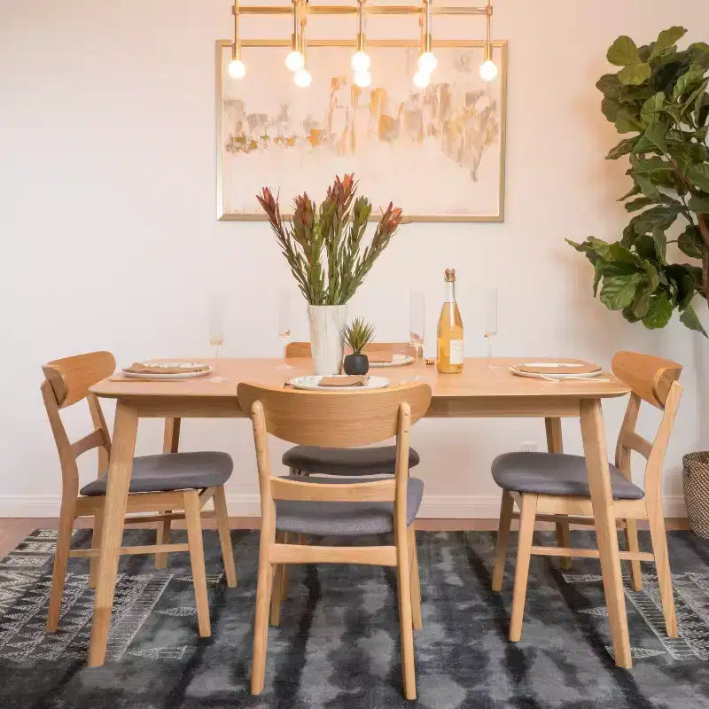 Set da pranzo moderno Christopher Knight Home Idalia 60 da 5 pezzi