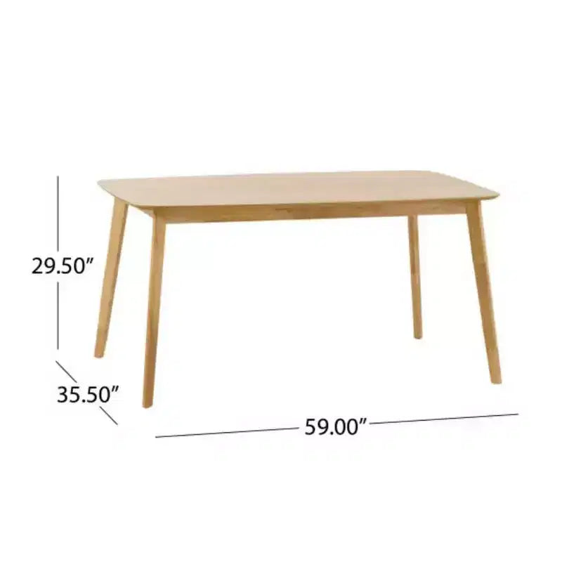 Set da pranzo moderno Christopher Knight Home Idalia 60 da 5 pezzi