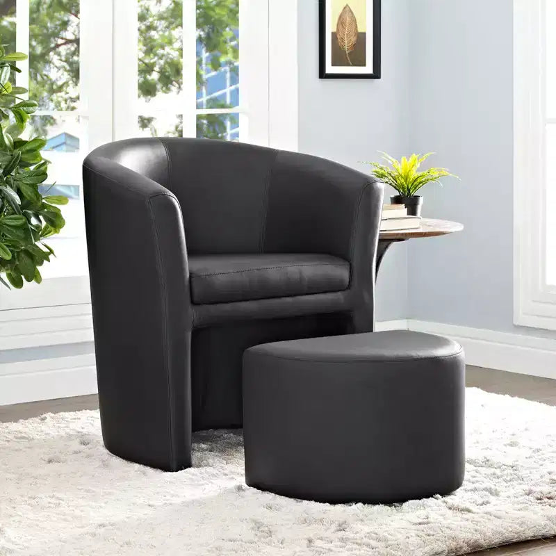 Divulge Armchair and Ottoman - Modway