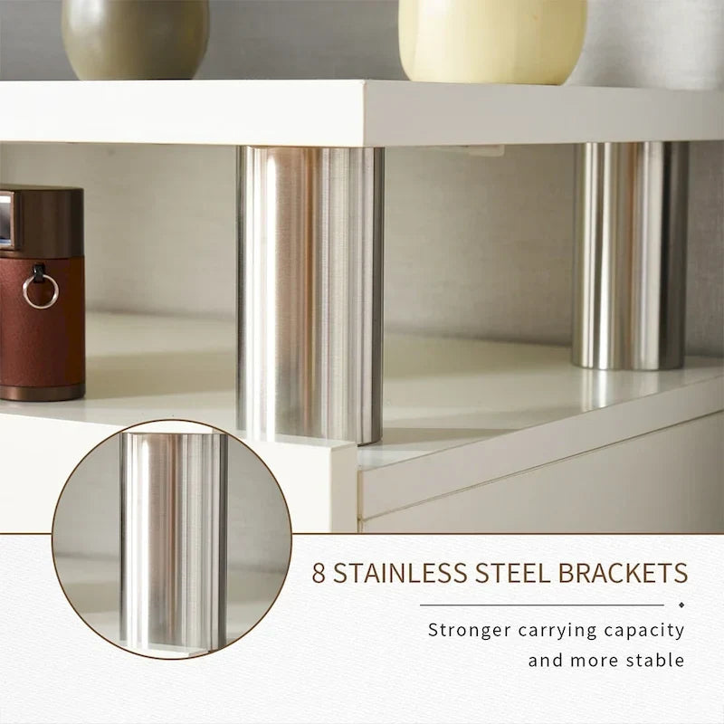 Mobile TV con caminetto da 70" con caminetto elettrico da 36"