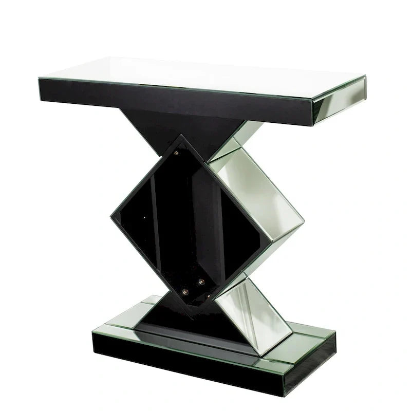 Console contemporanea a specchio