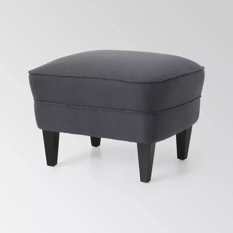 Eigentijdse Correia-fauteuil met poef - Christopher Knight Home