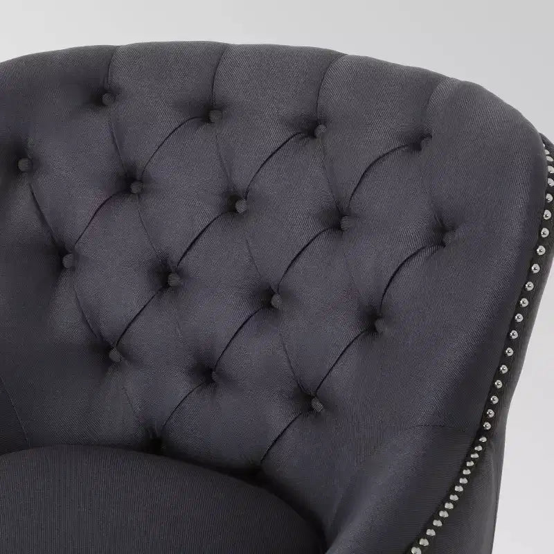 Eigentijdse Correia-fauteuil met poef - Christopher Knight Home