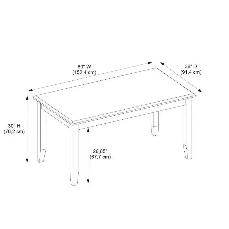 Set da pranzo Emma da 6 pezzi - Powell Company