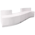 Emma and Oliver Leather Reception Configuration, 4 Pieces