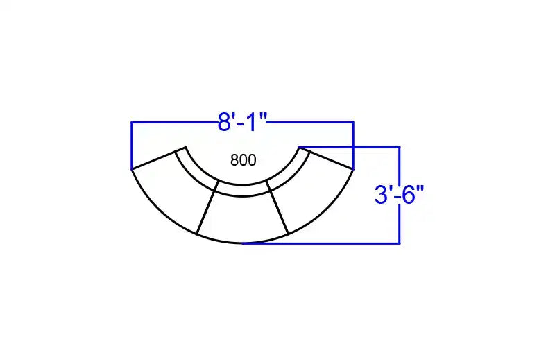 Emma and Oliver Leather Reception Configuration, 3 Pieces