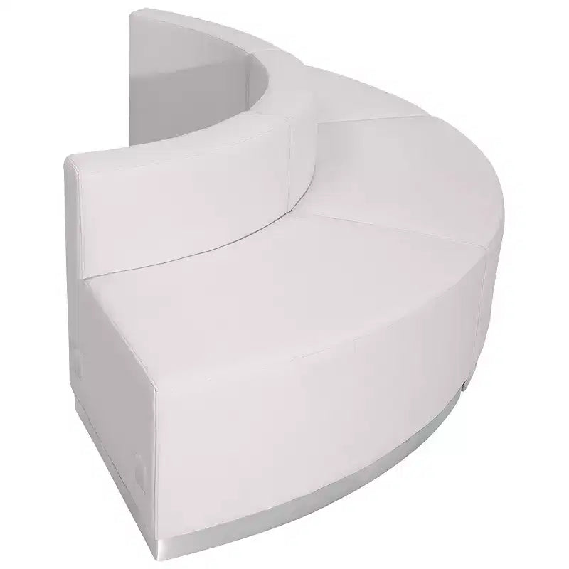 Emma and Oliver Leather Reception Configuration, 3 Pieces