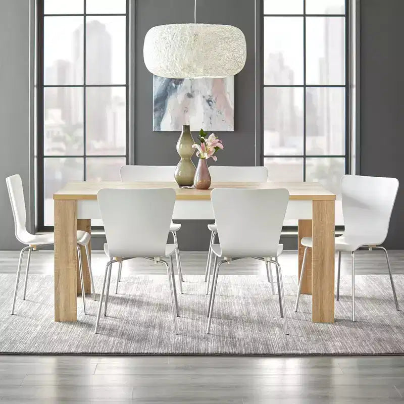 Set da pranzo Mandy naturale/bianco - Buylateral