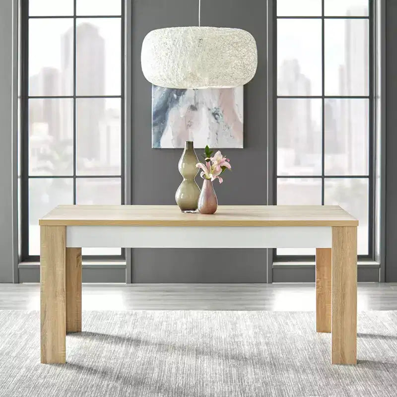 Set da pranzo Mandy naturale/bianco - Buylateral