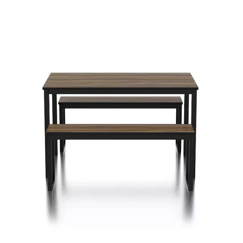 Set da pranzo 3 pz Killucan con 2 panche - miBasics
