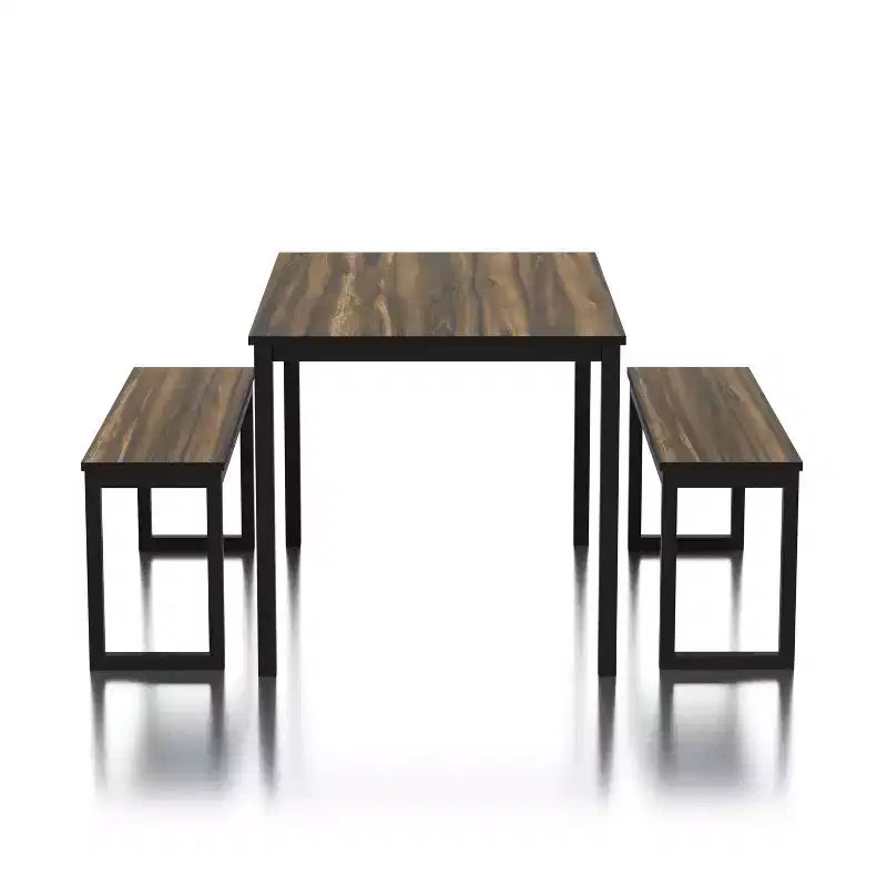 Set da pranzo 3 pz Killucan con 2 panche - miBasics