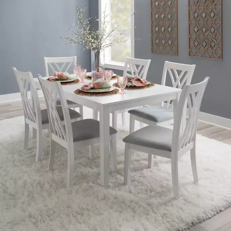 Set da pranzo Roslyn 7 pezzi - Powell