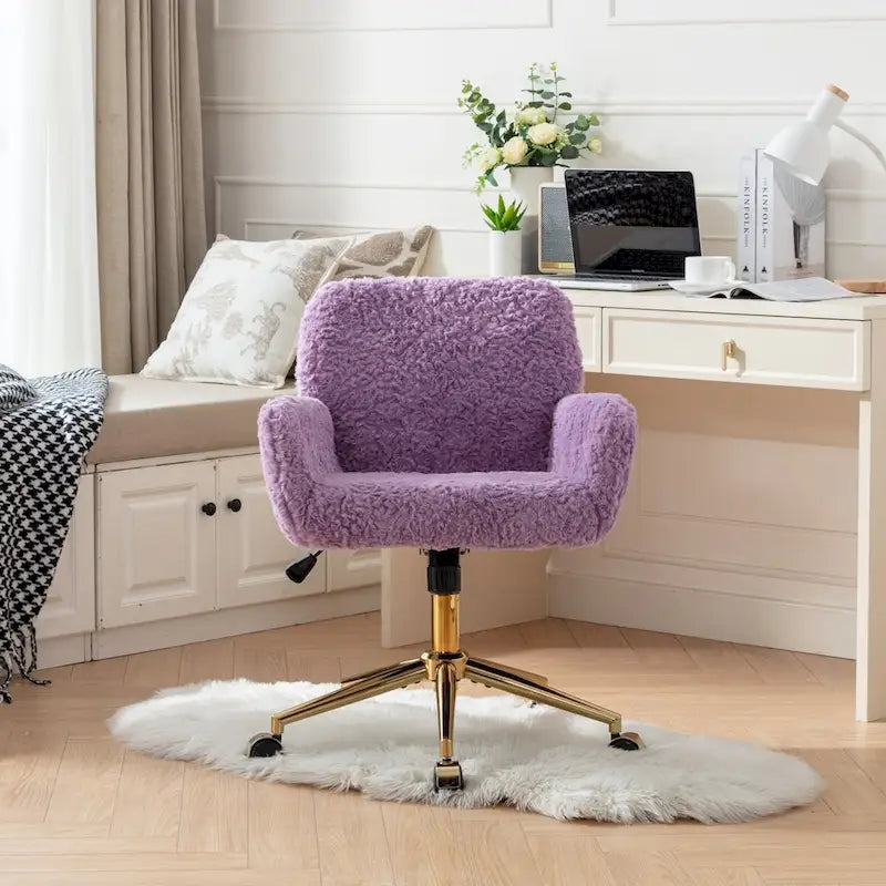 Sedie da ufficio girevoli regolabili, sedie da toeletta.