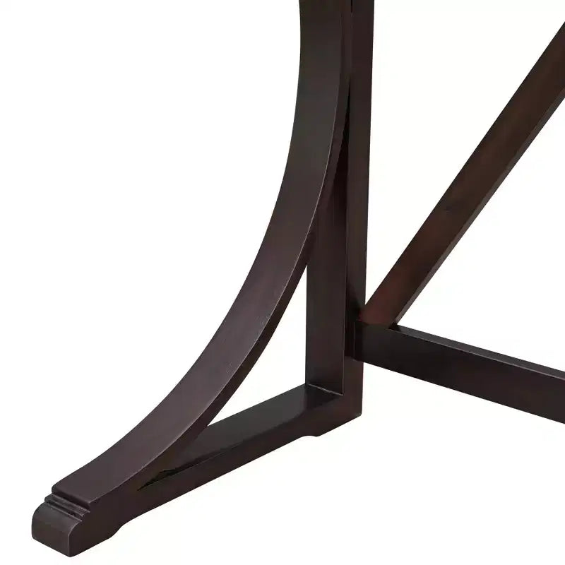 Set da Pranzo 3 Pezzi Stile Fattoria Altezza Bancone con Porta USB e Sgabelli Imbottiti-ModernLuxe