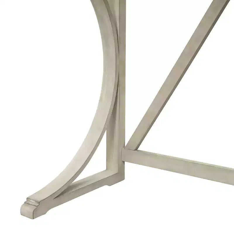 Set da Pranzo 3 Pezzi Stile Fattoria Altezza Bancone con Porta USB e Sgabelli Imbottiti-ModernLuxe