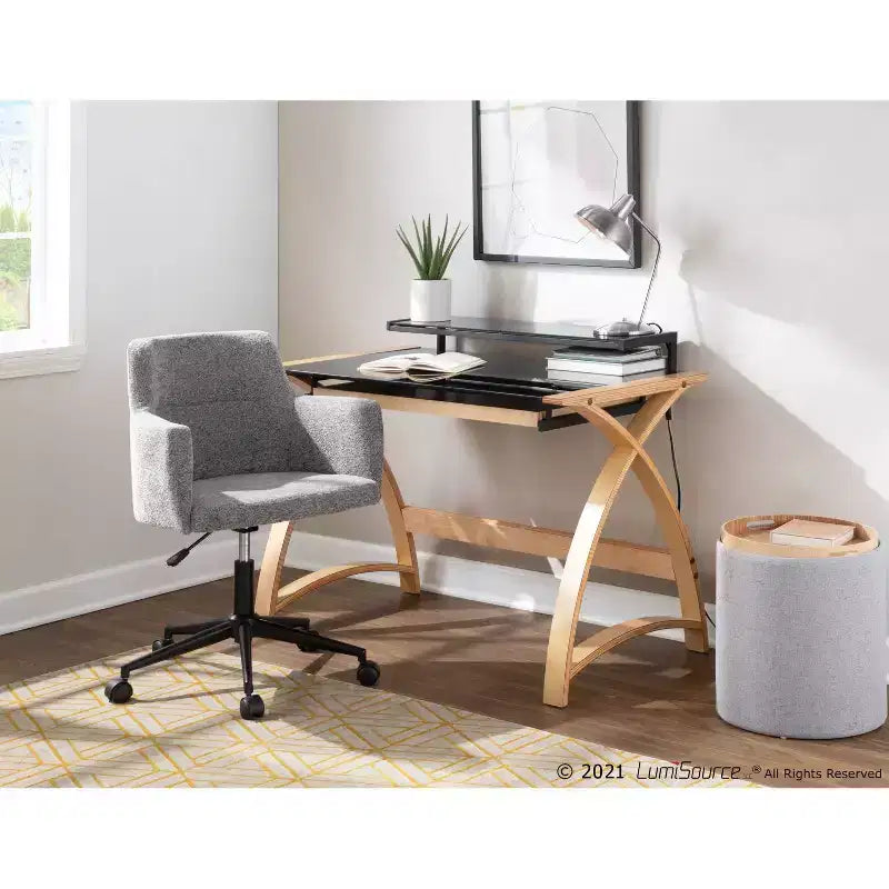 Set of 2 Tray Nesting Ottomans - LumiSource