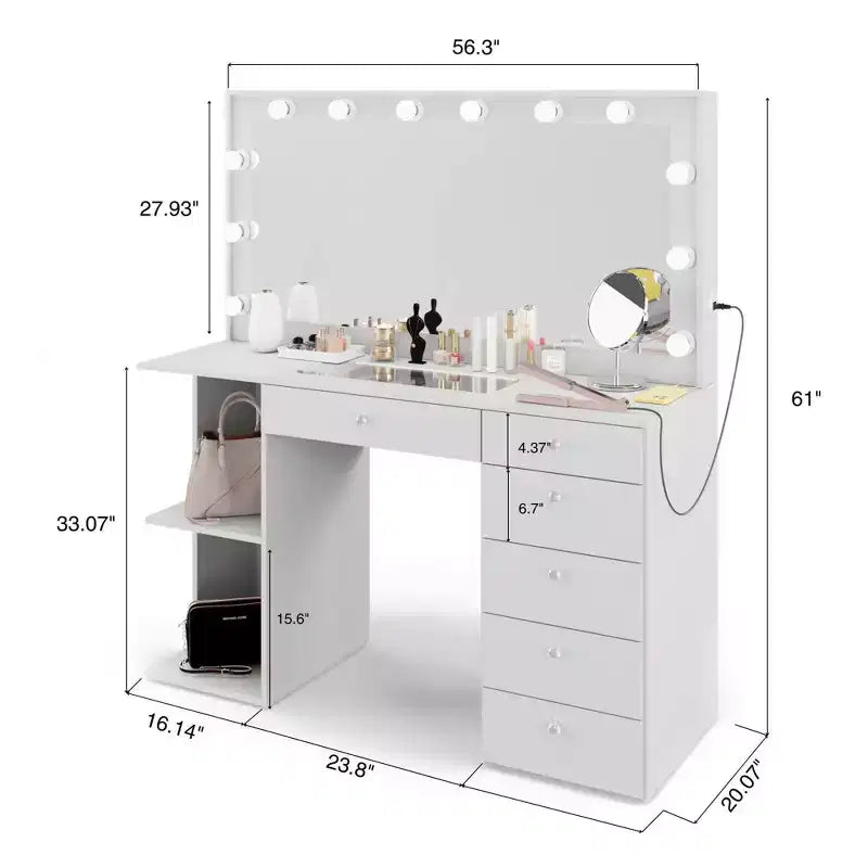 Toeletta Trucco Illuminata Emmy - Boahaus