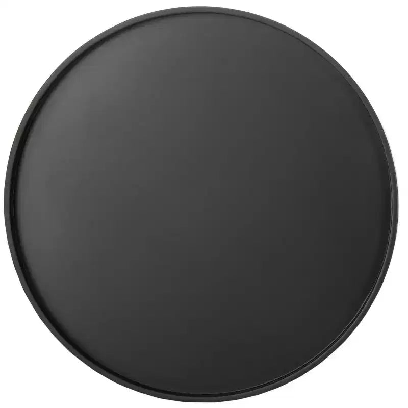 Fritz Round Tray Top Side Table - Black