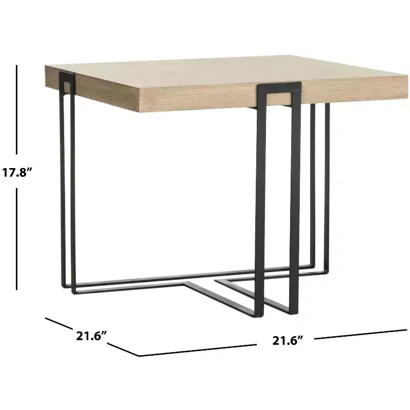 Pitt End Table - Beige