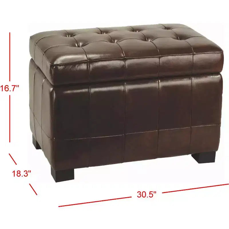 Manhattan Pouf Contenitore Piccolo