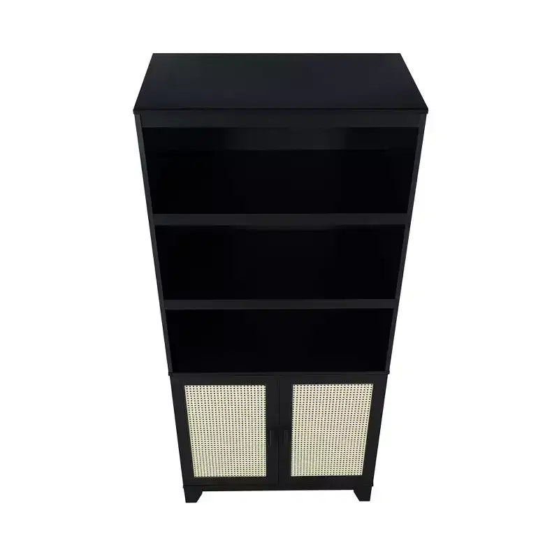 Libreria Sheridan Modern a 7 ripiani in canna d'India