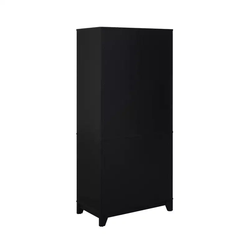 Libreria Sheridan Modern a 7 ripiani in canna d'India