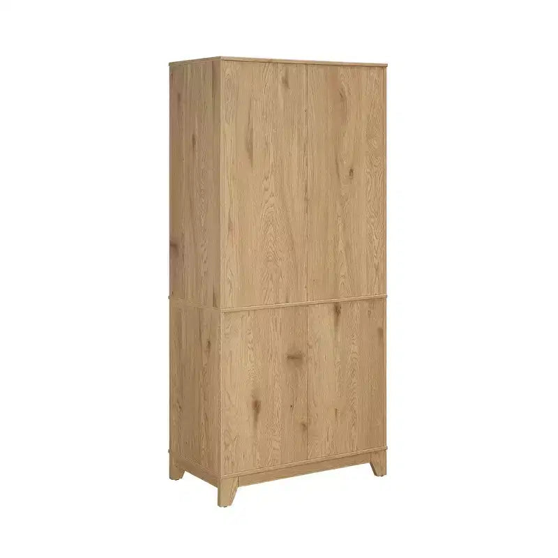 Libreria Sheridan Modern a 7 ripiani in canna d'India