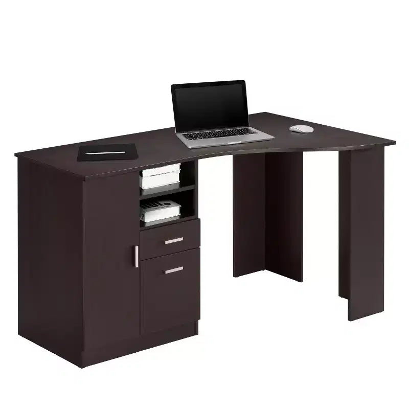 Scrivania classica con contenitori - Techni Mobili