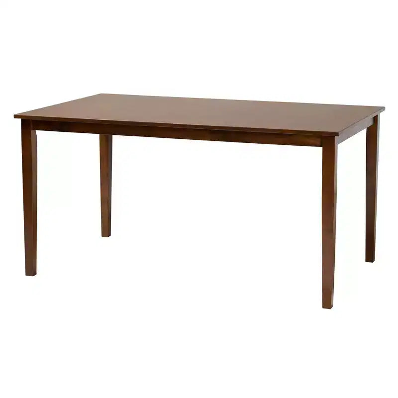 Set da pranzo moderno Baxton Studio Olympia in tessuto e legno