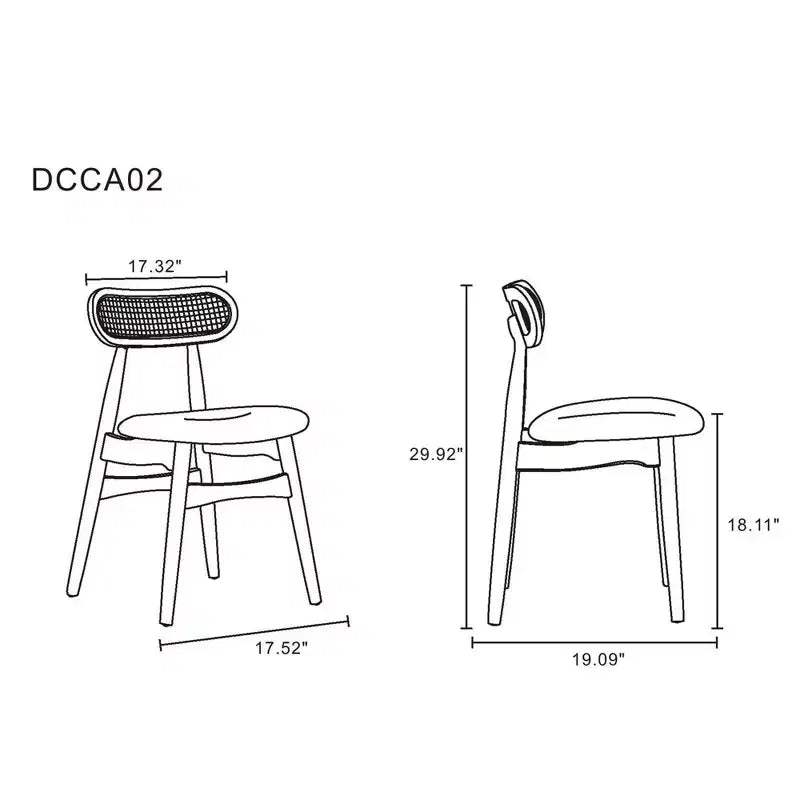 Set da pranzo rettangolare Manhattan Comfort 9 pezzi 70.86" Rockaway e Colbert