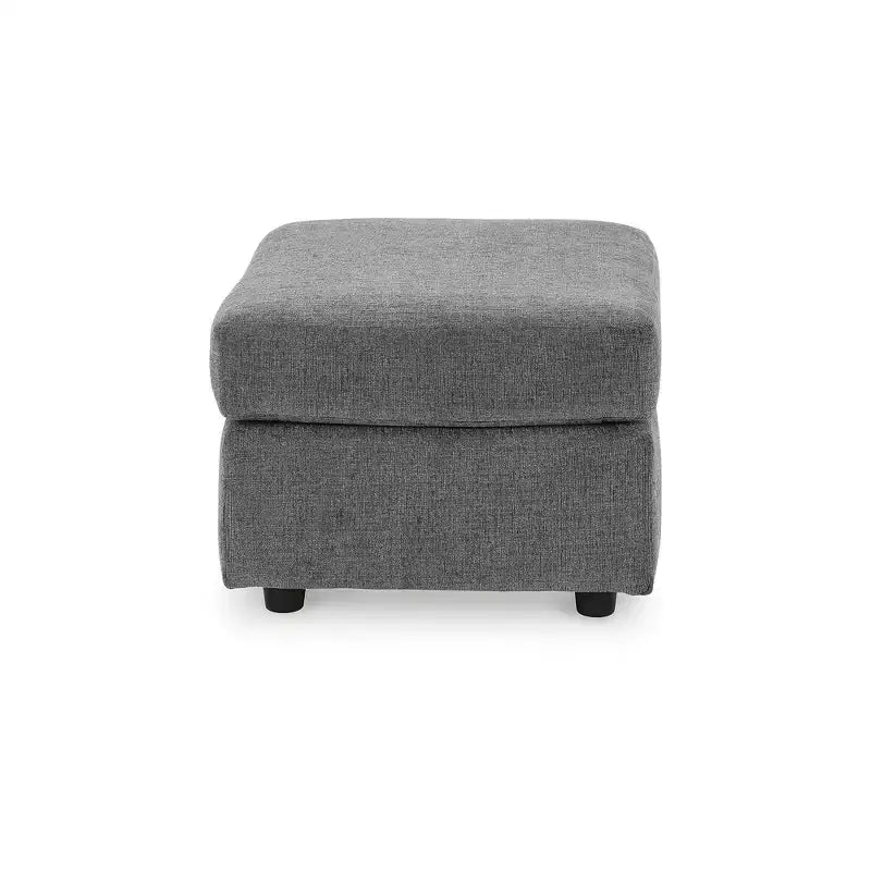 Contemporary Stairatt Ottoman, Gravel
