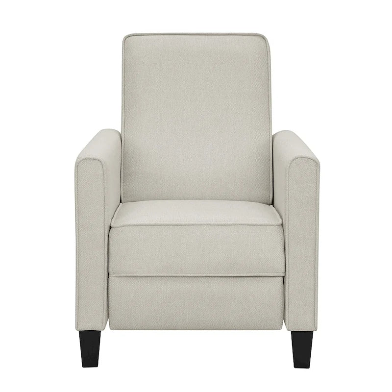 Poltrona reclinabile imbottita Haynes Traditional Fabric Welted di Furniture of America