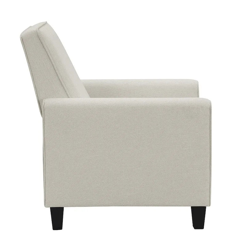 Poltrona reclinabile imbottita Haynes Traditional Fabric Welted di Furniture of America