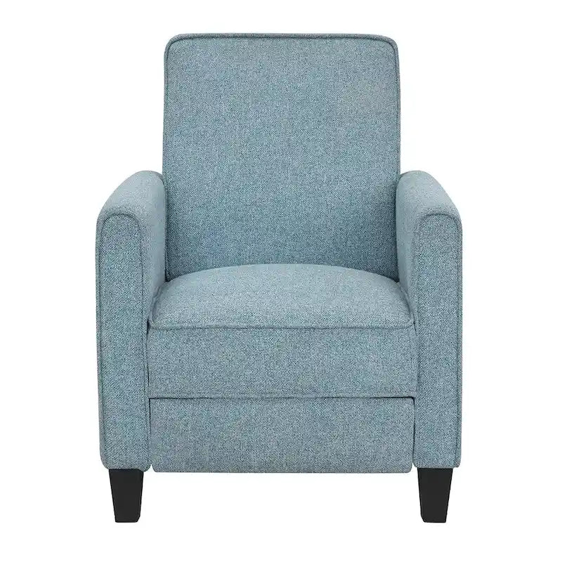 Poltrona reclinabile imbottita Haynes Traditional Fabric Welted di Furniture of America