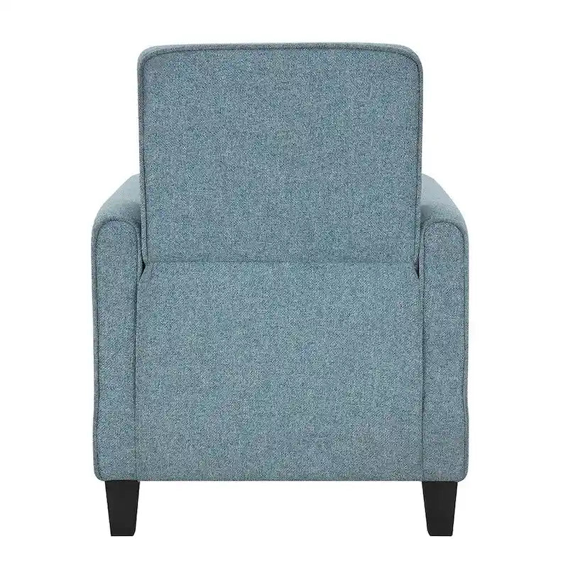Poltrona reclinabile imbottita Haynes Traditional Fabric Welted di Furniture of America