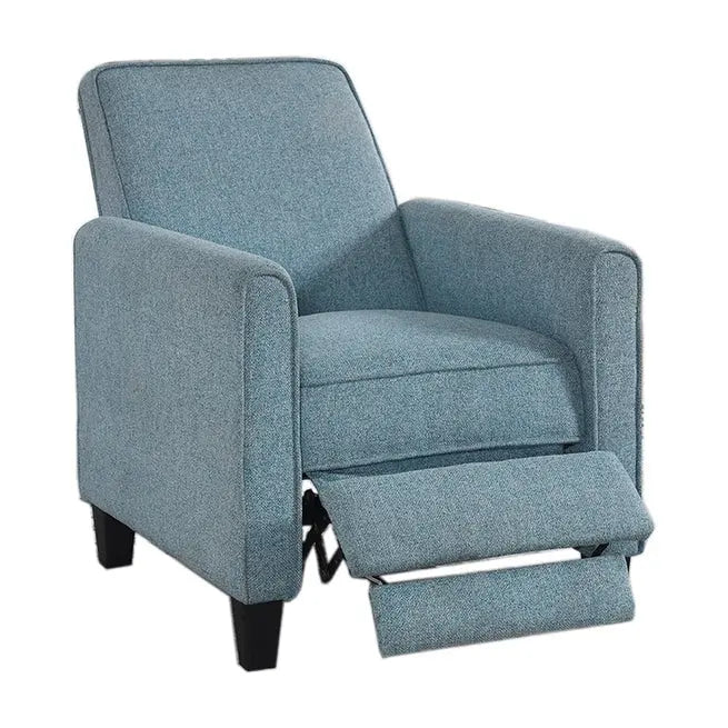 Poltrona reclinabile imbottita Haynes Traditional Fabric Welted di Furniture of America