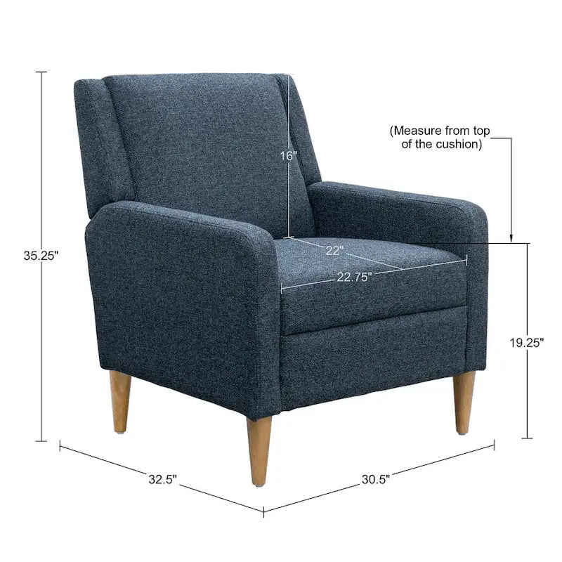 510 Design Juno gepolsterter Akzentsessel