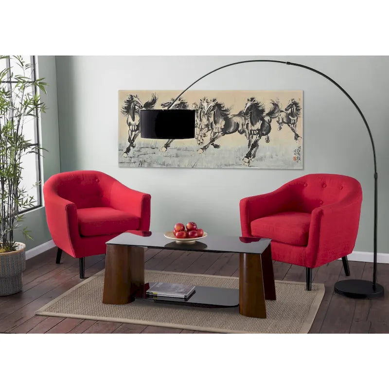 Carson Carrington Lieksa Akzentstuhl im Mid-Century-Modern-Stil