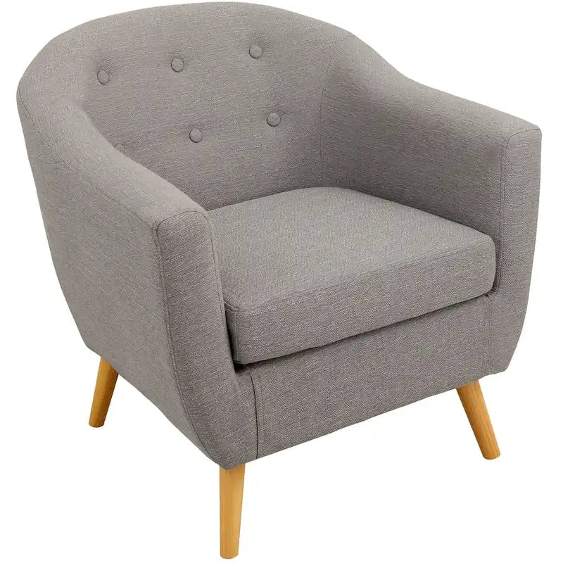 Carson Carrington Lieksa Akzentstuhl im Mid-Century-Modern-Stil