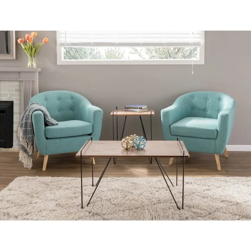 Carson Carrington Lieksa Akzentstuhl im Mid-Century-Modern-Stil