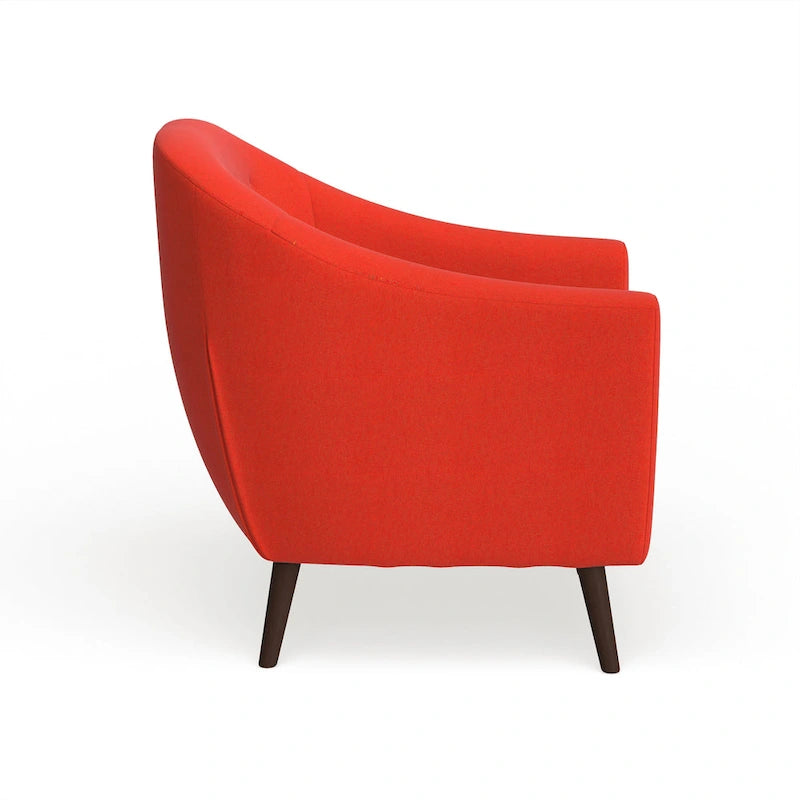 Carson Carrington Lieksa Akzentstuhl im Mid-Century-Modern-Stil