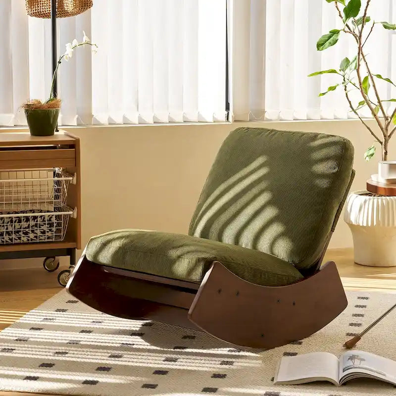 Comfortable Glider Rocking Chair - 24.20 x 35.40 x 28.30