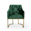 Moderner, gesteppter Glamour-Akzentstuhl McDonough von Christopher Knight Home
