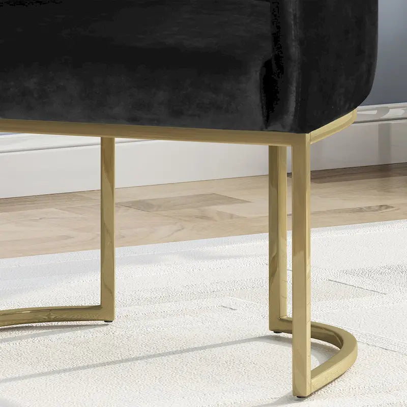 Moderner, gesteppter Glamour-Akzentstuhl McDonough von Christopher Knight Home