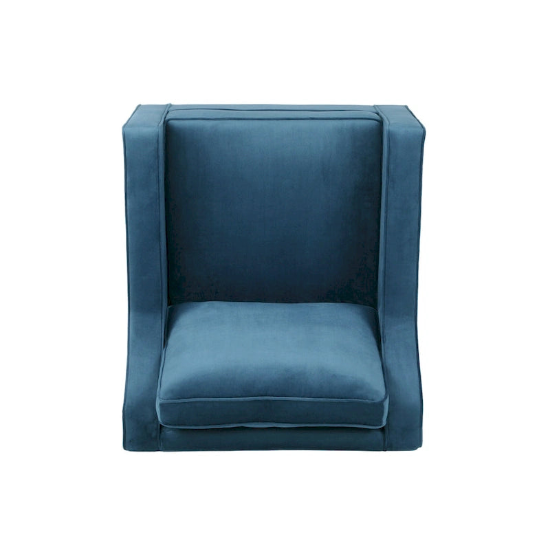 Poltrona Milo in velluto contemporaneo di Christopher Knight Home - 30,75 L x 33,50 P x 33,75 A