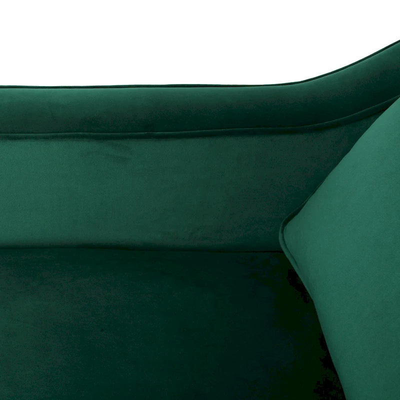 Poltrona Milo in velluto contemporaneo di Christopher Knight Home - 30,75 L x 33,50 P x 33,75 A