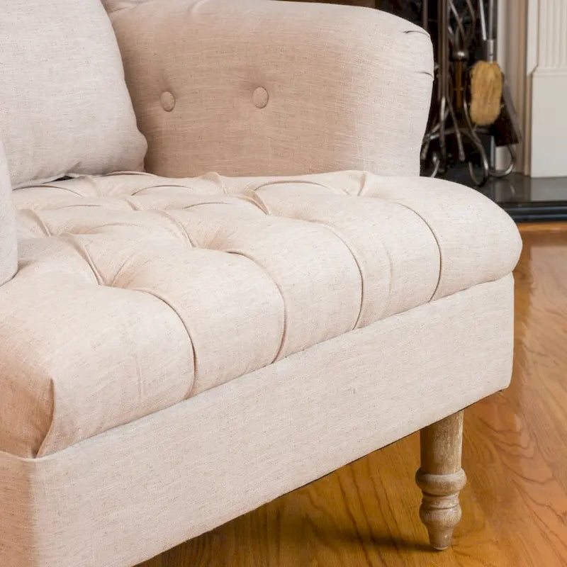 Anastasia Tufted Armchair by Christopher Knight Home