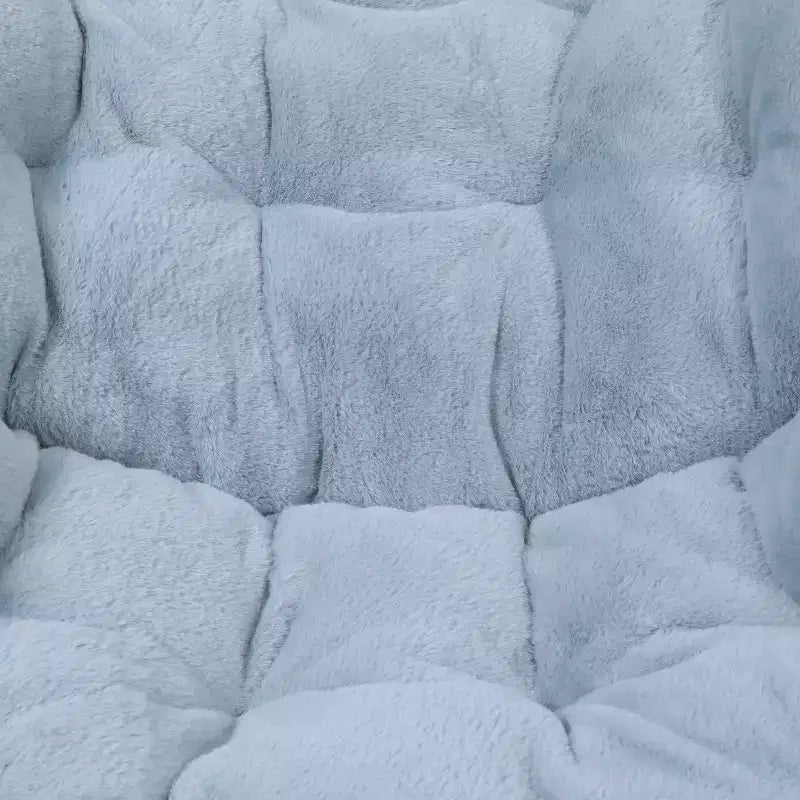 Flash Furniture Archer, sedia a disco e pouf imbottiti pieghevoli portatili oversize, per dormitorio o camera da letto
